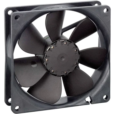 Afbeelding van EBM Papst 3412NHH Axiaalventilator 12 V/DC 100 m3/h (l x b h) 92 25.4 mm