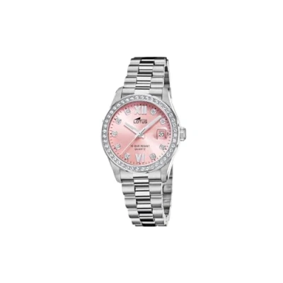 Afbeelding van LOTUS Dames horloge 18933/2 Freedom 316L roestvrij stalen kast zilver, elegant, zilver., Stijlvol