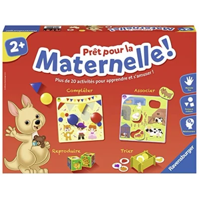 Afbeelding van Educatief spel voor kinderen Ravensburger Ready for Kindergarten! (FR)
