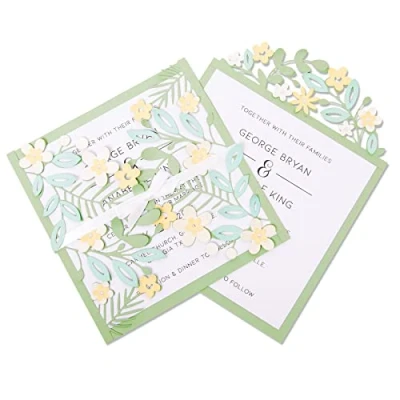 Afbeelding van Sizzix Thinlits Snijmal Bloemenranden #2 9 stuks