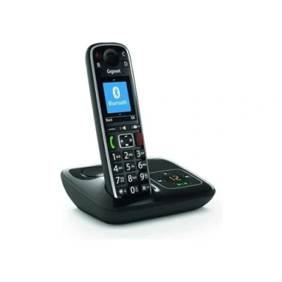 Afbeelding van Gigaset E720A Draadloze vaste telefoon met geïntegreerd antwoordapparaat, grote toetsen en groot kleurendisplay achtergrondverlichting, vele functies ter bescherming tegen ongewenste oproepen,