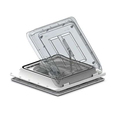 Afbeelding van Fiamma Turbo Vent Polar Control Dakluik Crystal Zwart Dakluiken