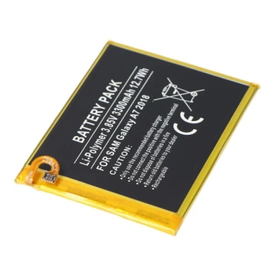 Afbeelding van Accu geschikt voor Samsung Galaxy A7 2018, Li Polymer, 3.85V, 3300mAh, 12.7Wh, ingebouwd, zonder gereedschap