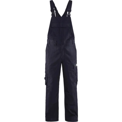 Afbeelding van Blaklader Vlamvertragende bretelbroek 2824 1516 Marineblauw