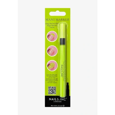 Afbeelding van Nails Inc MANI MARKER GREEN NEON nail art Pen Stylo pour design d&#039;ongles précis en vert fluo Végétalien, sans cruauté envers les animaux et facile à utiliser Idéal le DIY