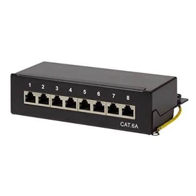 Image de LogiLink panneau de brassage Patch Panel cat. 6A, 8 Ports,
