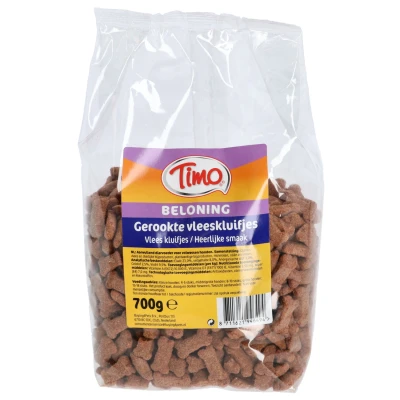Afbeelding van Timo Koekjes Gerookte Vleeskluifjes Hondensnacks 700 g