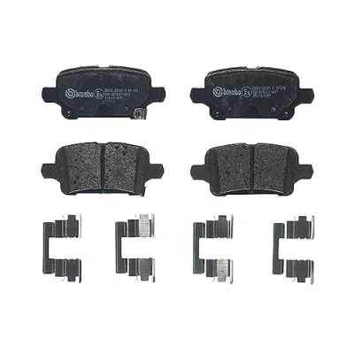 Image de 4 plaquettes de frein brembo p 59 090