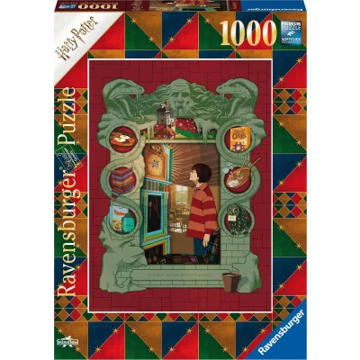 Afbeelding van Ravensburger puzzel Bij de Weasley familie Legpuzzel 1000 stukjes