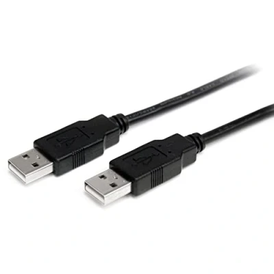 Afbeelding van USB kabel Startech USB2AA1M A Zwart