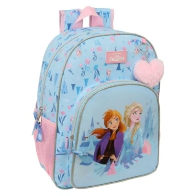 Afbeelding van Schoolrugzak Frozen Ice magic Blauw 33 x 42 14 cm
