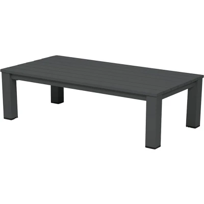 Afbeelding van Lincoln lounge tafel 140x70 carbon black Garden Impressions