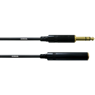 Afbeelding van Cordial CFM 7,5 VK Audio Verlengkabel [1x Jackplug male 6,3 mm 1x female mm] 7.50 m