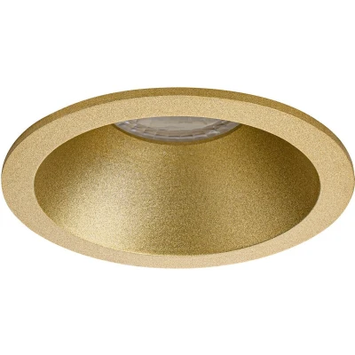 Afbeelding van Premium Inbouwspot Warmglow Heiko Goud Verdiepte ronde spot Philips Warm Glow Met LED