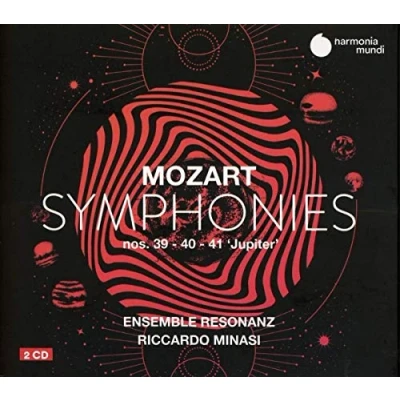 Afbeelding van Riccardo Minasi Ensemble Resonanz Mozart Symphonies Nos. 39 40 &amp; 41 J (2 CD)
