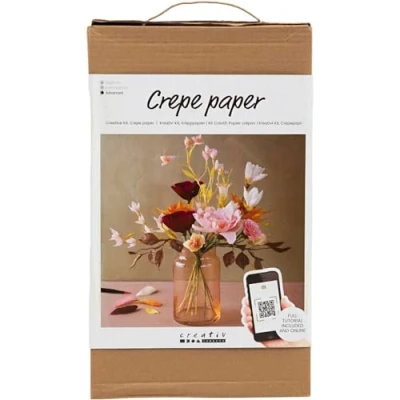 Afbeelding van Crêpepapier Creotime DIY bouket