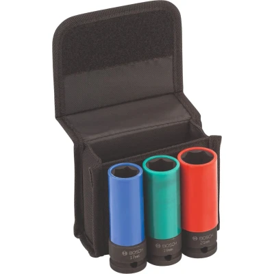 Afbeelding van Set 1/2&quot; slagmoerdoppen BOSCH 2 608 551 102
