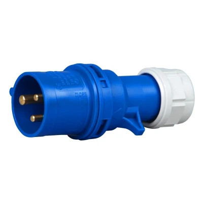 Afbeelding van Kopp CEE stekker IP44 3P 16A 250V blauw