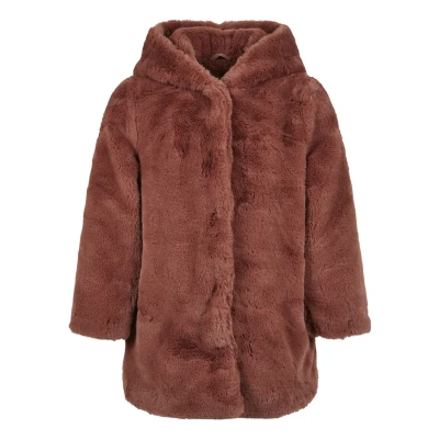 Afbeelding van Urban Classics Winterjas voor kinderen, Maat: 134/140, Darkrose