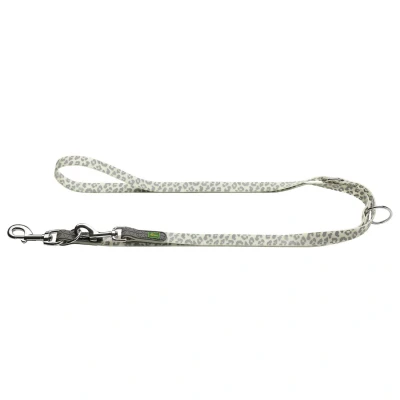 Afbeelding van Hunter Dresseerlijn Convenience Reflect Hondenriem 200x2.0 cm Wit Reflectie