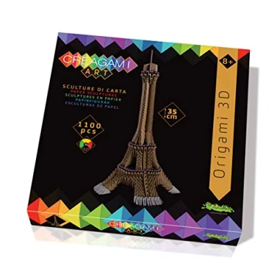 Afbeelding van CREAGAMI Origami 3D Eiffelturm 1100 Teile