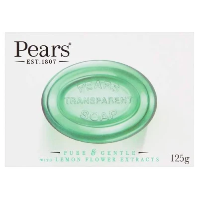 Afbeelding van Pears oil clear bar soap 125 gr