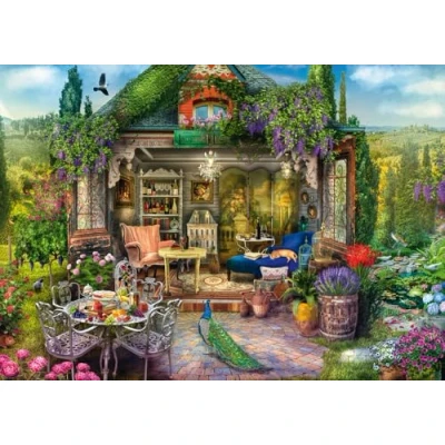 Afbeelding van Schmidt Spiele Gartenhausglück in den Weinbergen 1000 Teile (1000 onderdelen)