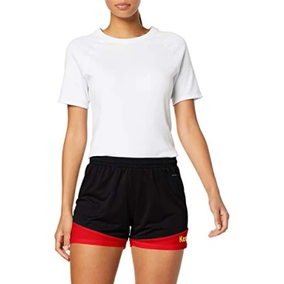 Afbeelding van Kempa Emotion 2.0 Short Dames Sportbroeken zwart/rood Vrouwen