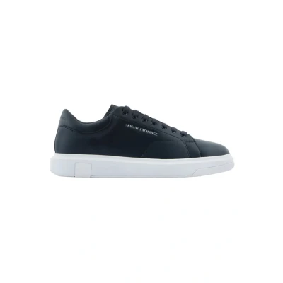 Afbeelding van Armani Exchange Sneakers laag, Heren, Maat: 42, Blue Leer
