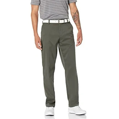 Image de Amazon Essentials Pantalon de golf extensible pour homme (disponible en grande taille large), olive, 81,3 x 83,3 cm (l L)