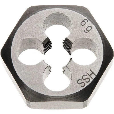 Afbeelding van Zeskant snijmoer M10 x 1,25 DIN 382 HSS