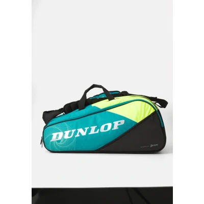 Afbeelding van Dunlop TAC Sxperformance 12 Racket Unisex Golftas, Maat: One Size, Teal/black/yellow