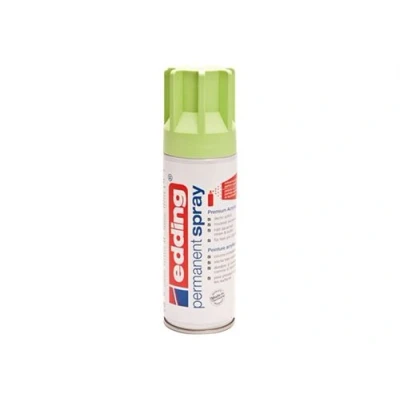 Afbeelding van edding 5200 spray permanent vert pastel mat 200 ml peinture acrylique pour peindre ou décorer verre, métal, bois, céramique, plastique, toile en aérosol
