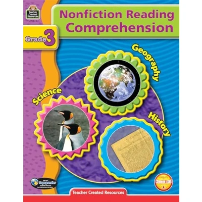 Afbeelding van Nonfiction Reading Comprehension Grade 3
