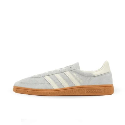 Afbeelding van adidas Originals Handball Spezial Unisex Sneakers laag, Maat: 35.5, Silver/off white Leer