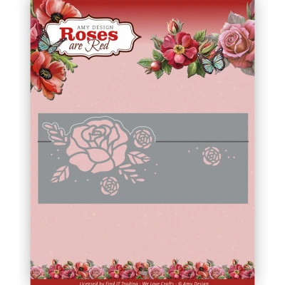 Afbeelding van Dies Amy Design Roses Are Red Fun Folded Rose