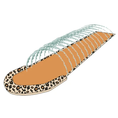 Afbeelding van Swim essentials waterglijbaan panterprint beige