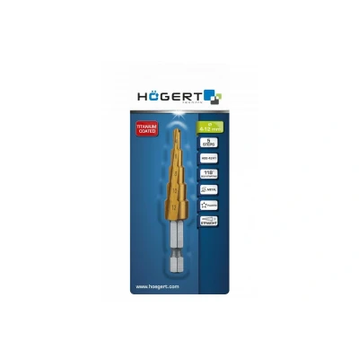 Afbeelding van Hogert Technik HT6D321 Twee stap boor Sneldraaistaal