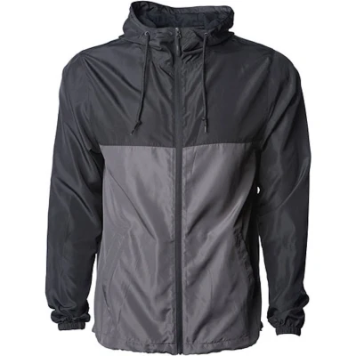 Afbeelding van Independent Unisex Lightweight Windbreaker Jacket NP700 Black/Graphite/Black