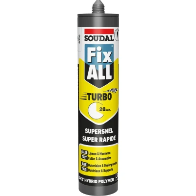 Afbeelding van Soudal Fix All Turbo zwart