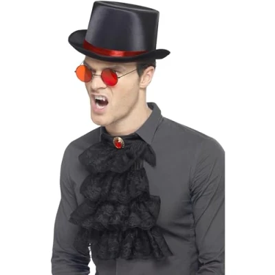 Afbeelding van Smiffys Gothic Kostuum Accessoire Set Rood/Zwart