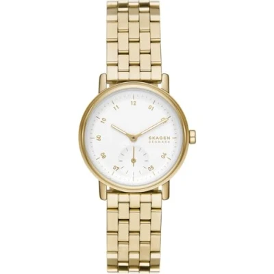 Afbeelding van Skagen Kuppel Lille Horloge Gold coloured, Dames, Maat: One Size, coloured