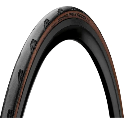 Afbeelding van Continental Grand Prix 5000 Racefiets Band Maat: 28mm, Kleur: Bruin