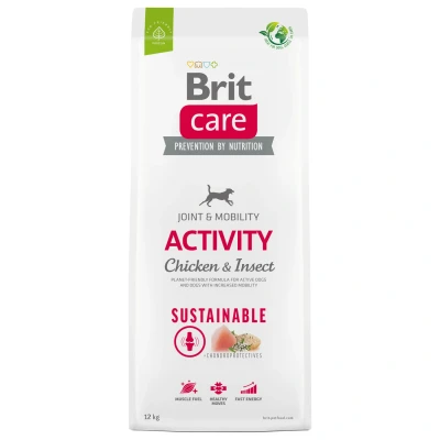 Afbeelding van Brit Care Dog Sustainable Activity Kip Hondenvoer 12 kg