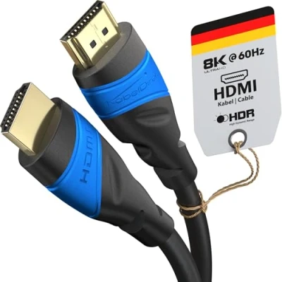 Image de KabelDirekt 1m Câble HDMI ( Ultra HD 4K 3D Full 1080p ARC Highspeed avec Ethernet) TOP Series
