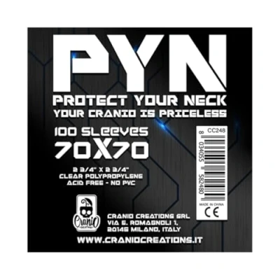 Afbeelding van Cranio Creations Cc248 Pyn 100 sleeves 70x70