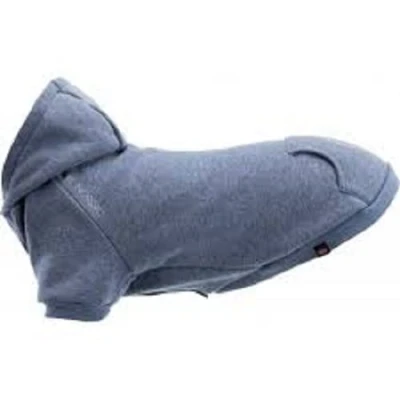 Afbeelding van Trixie Be Nordic Hondentrui Hoodie Flensburg Blauw Ruglengte 45 cm Buikomvang 60 Nekomvang 40