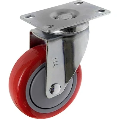 Afbeelding van TOOLCRAFT TO 5137953 Zwenkwiel 100 mm met schroefplaat Draagvermogen (max.): 125 kg