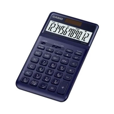 Afbeelding van Casio JW 200SC Bureaurekenmachine Marine blauw Aantal displayposities: 12 werkt op zonne energie, batterijen (b x h d) 109 11 184 mm