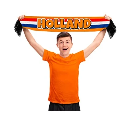 Afbeelding van Folat Sjaal Oranje Holland 120cm